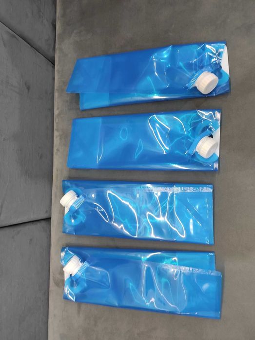 Kanister składany, torba na wodę Komplet 4 sztuk