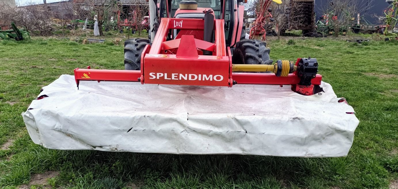Kosiarka czołowa Lely splendimo 280 . Claas krone fella