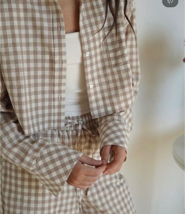 Піжама з вареної бавовни від українського бренду