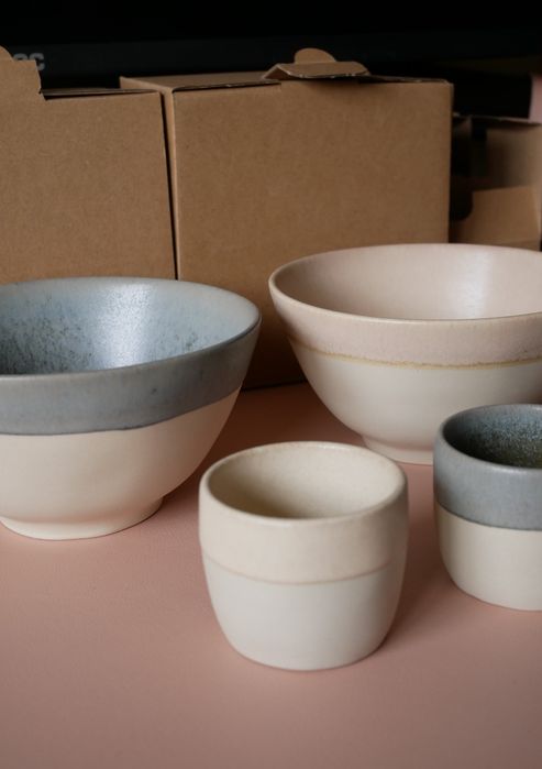 Conjunto taças e chávenas Nespresso x Costa Nova