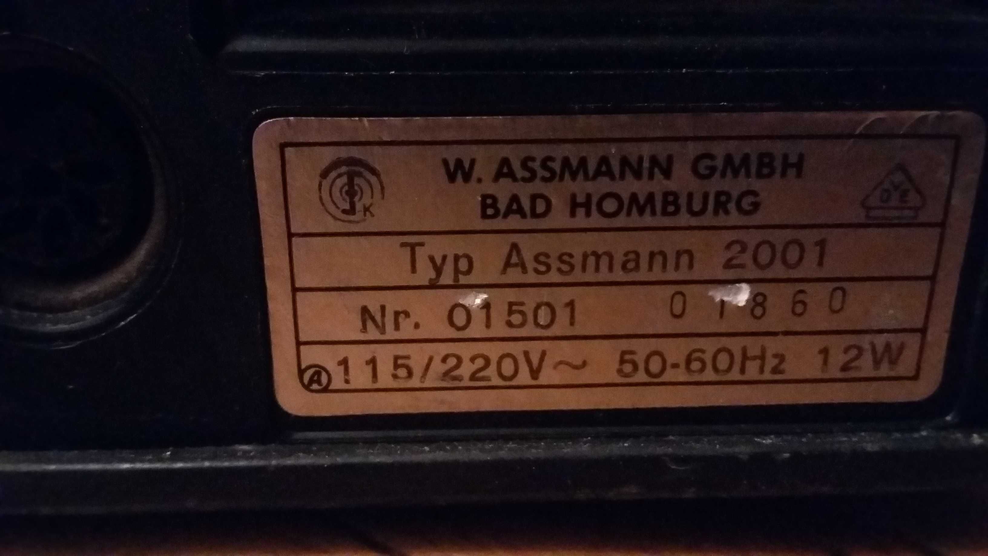 ASSMANN 2001 do naprawy