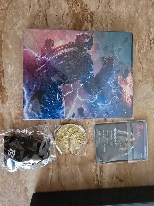 Tekken 8 steelbook + inne gadżety z edycji kolekcjonerskiej