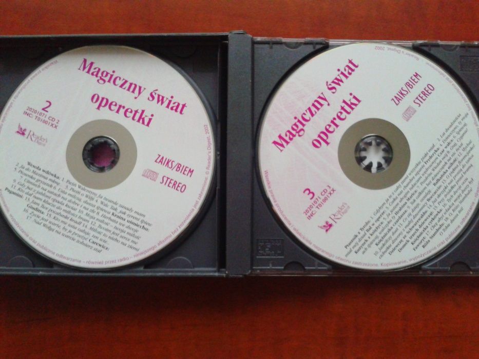 Magiczny Świat Operetki Reader's Digest 3CD