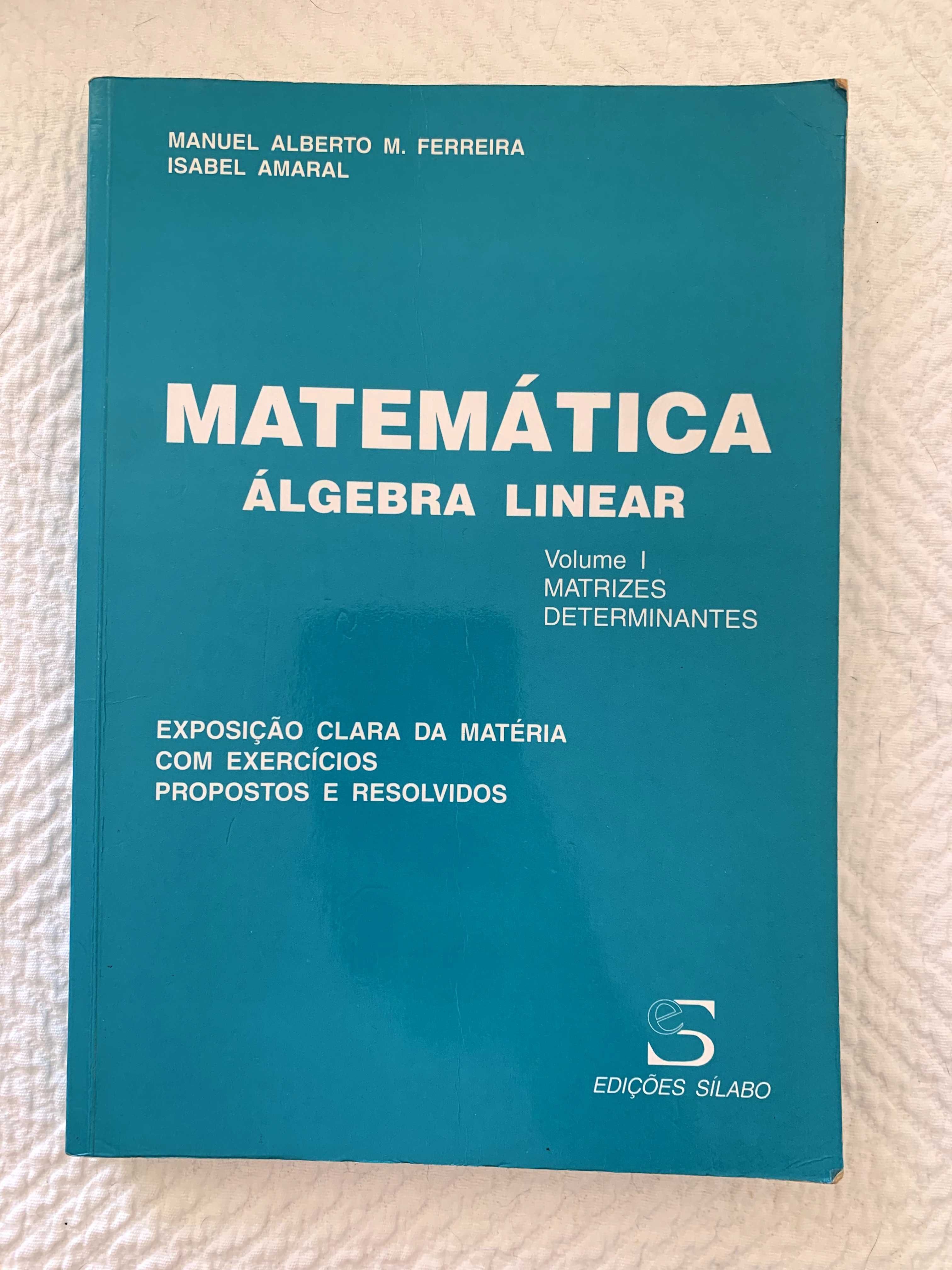 Matemática Álgebra Linear	Manuel Alberto M. Ferreira