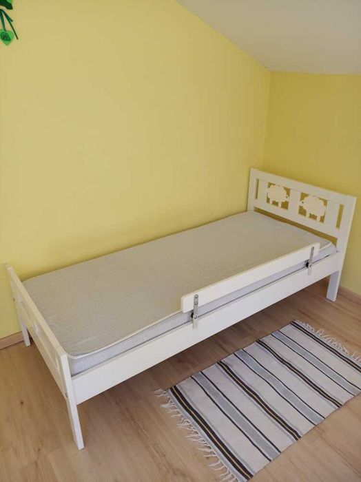 Łóżeczko dziecinne IKEA KRITTER kompletne