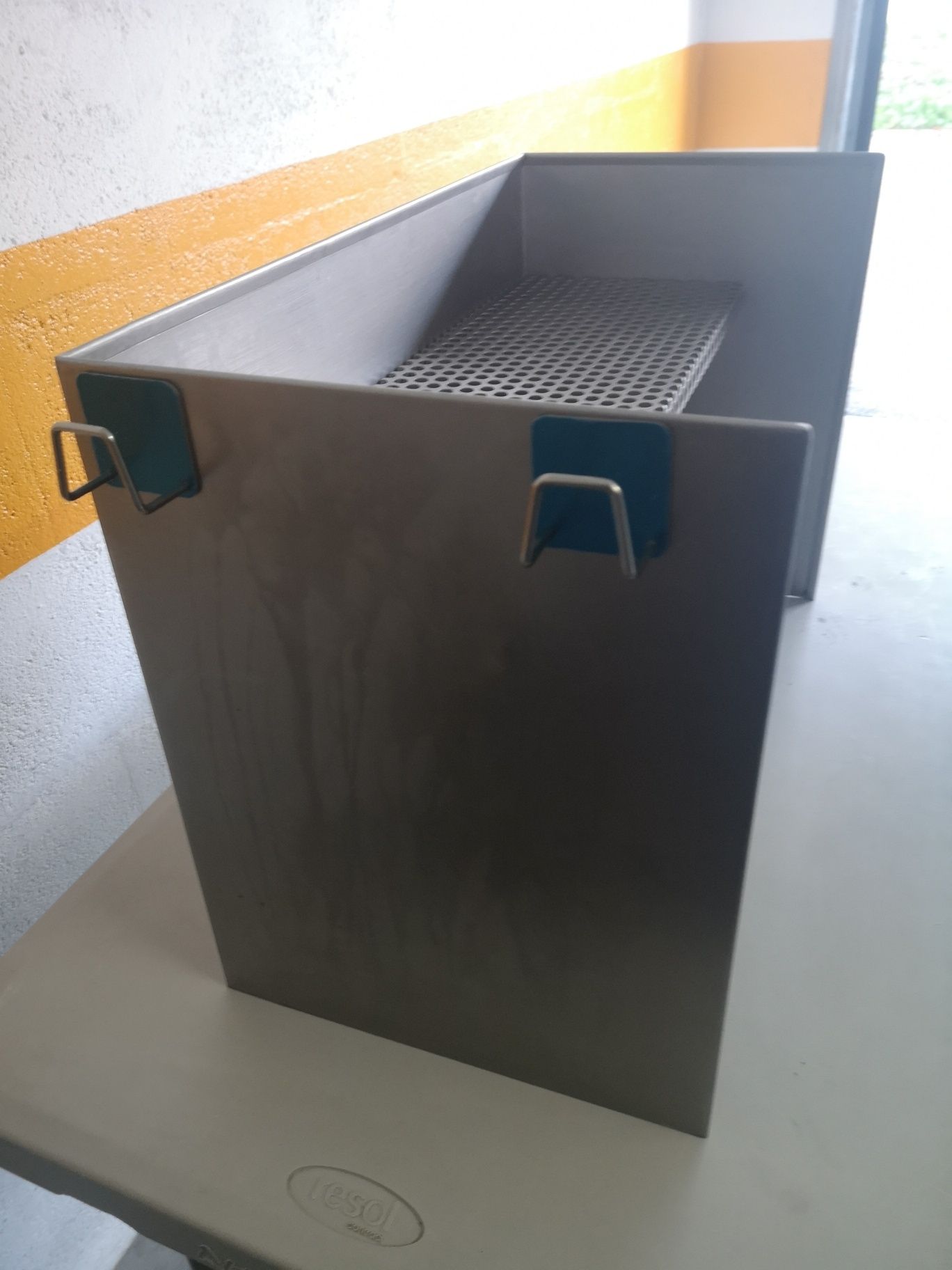 Suporte em inox para cozinha