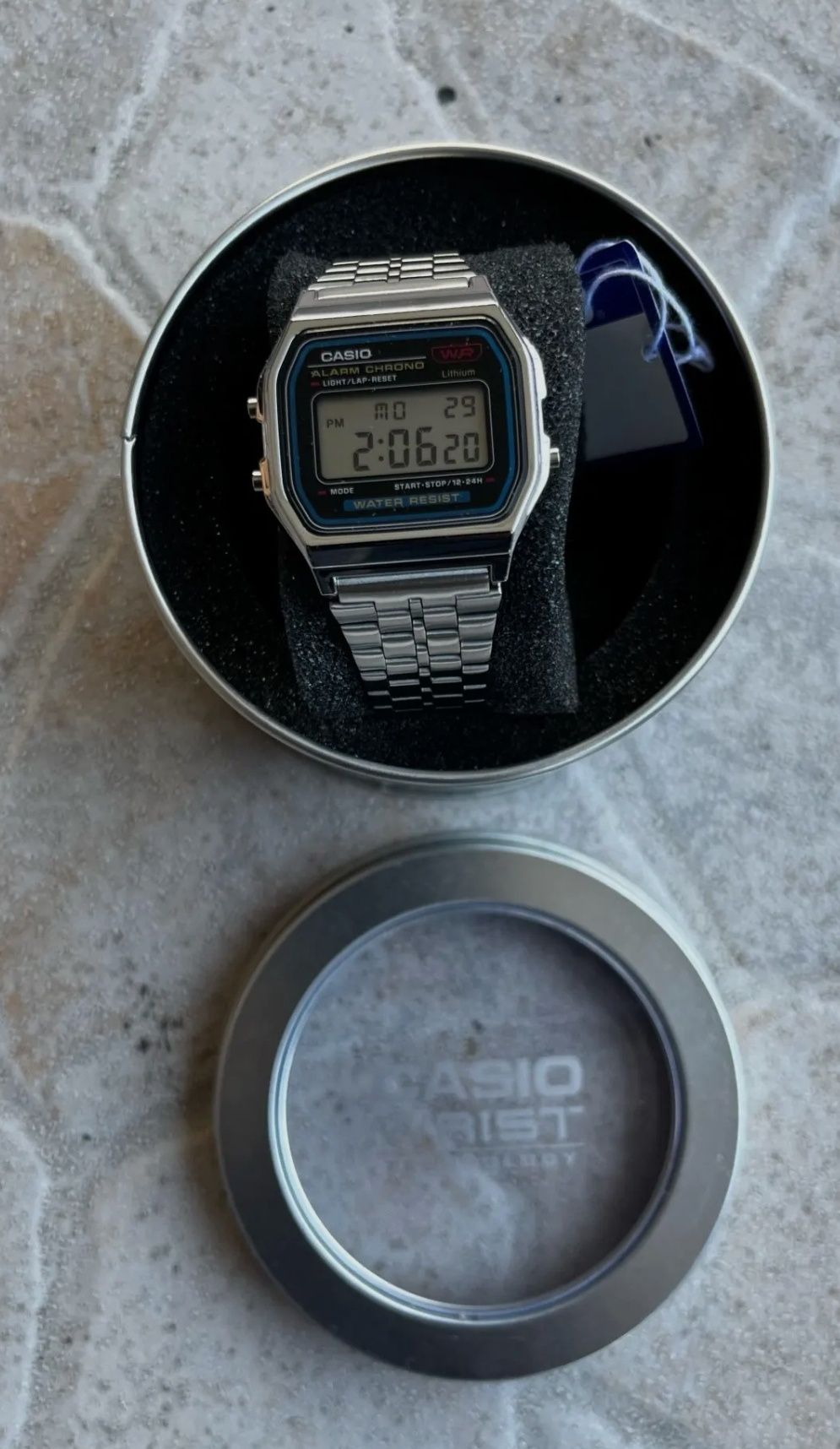 Годинник Casio A168-WA,часи