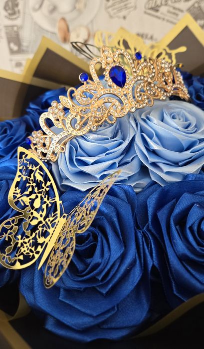 „Bukiet róż prezent urodziny / ślub / rocznica / zaręczyny/ rękodzieło