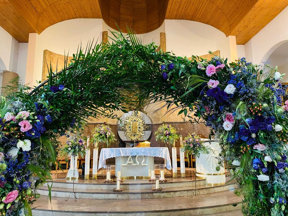 brama dekoracyjna - wesele, komunia