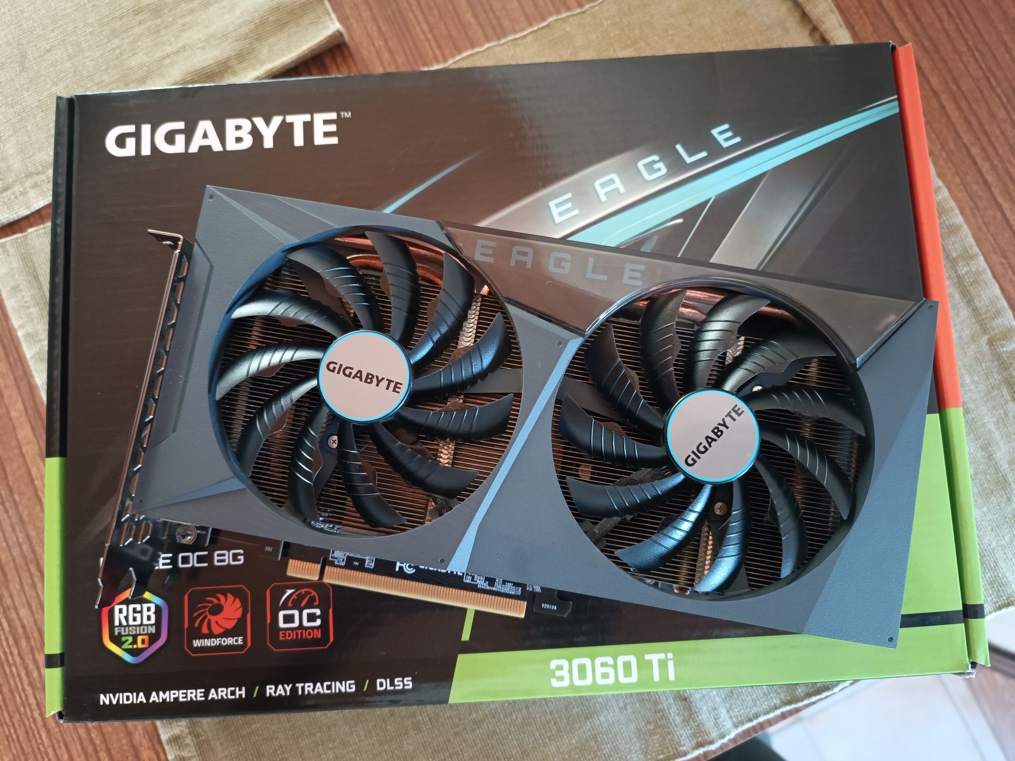 Gigabyte Rtx 3060ti eagle 8gb RGB.