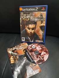 Gra gry ps2 playstation 2 Dead to Rights Unikat od kolekcjonera