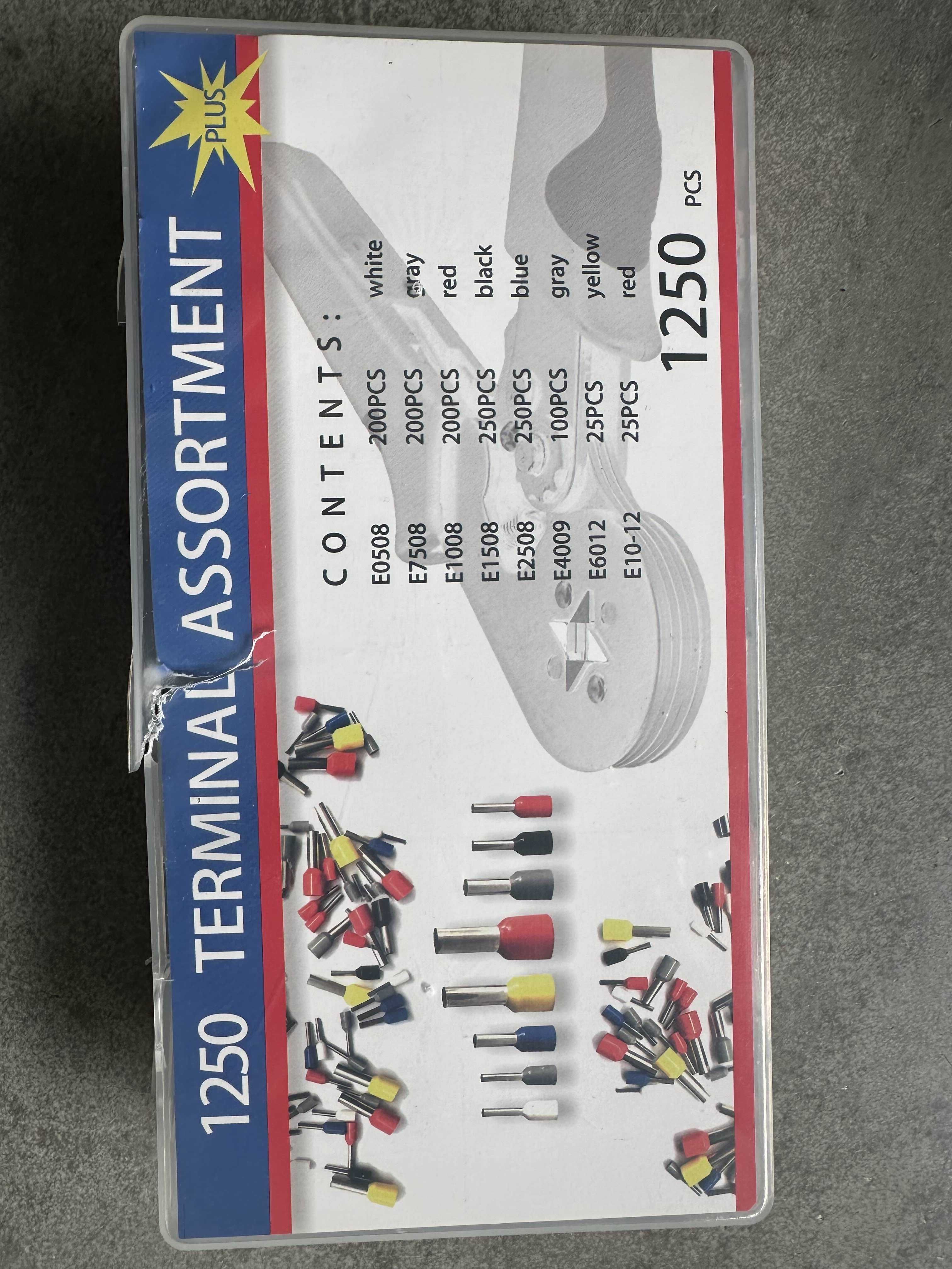 Zaciskarka do tulejek + 1200 tulejek izolowanych