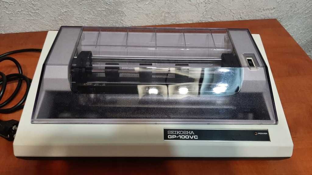 Commodore 64 - Impressora Rara Seikosha GP-100VC / VIC-1525