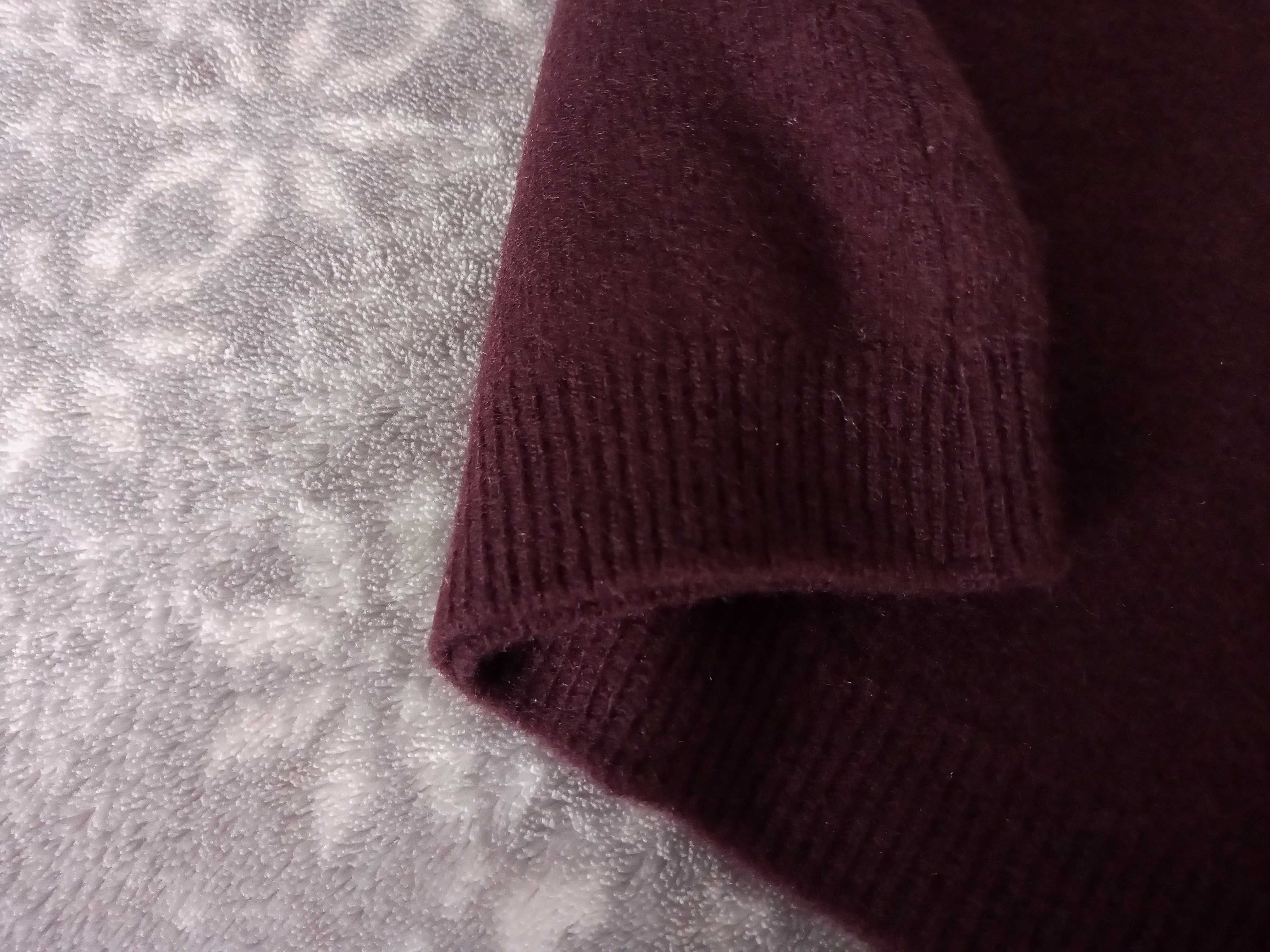 Sweter/golf (100% wełna) z krótkim rękawem, United Colors of Benetton