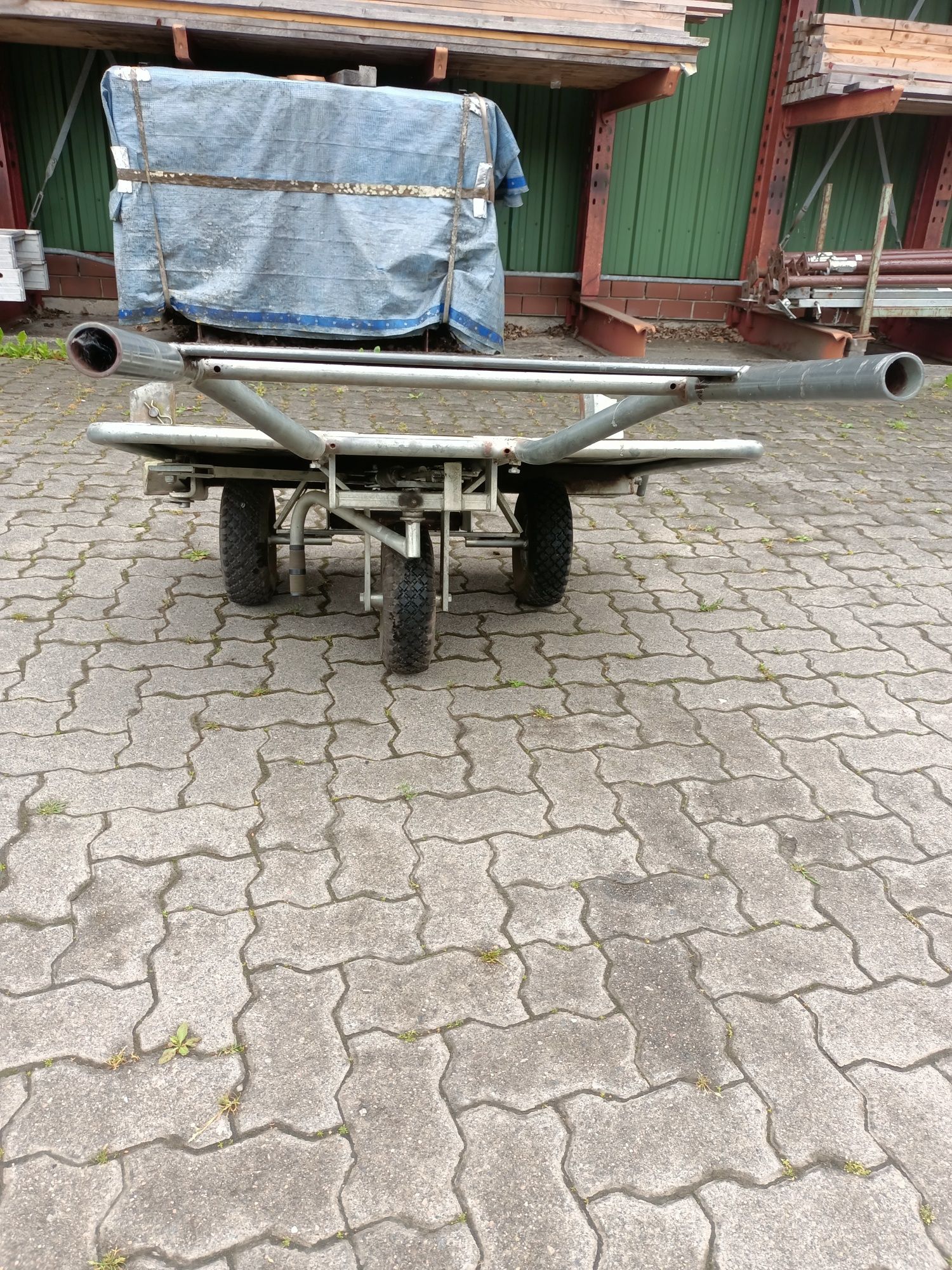 Wózek brukarski do kostki brukowej