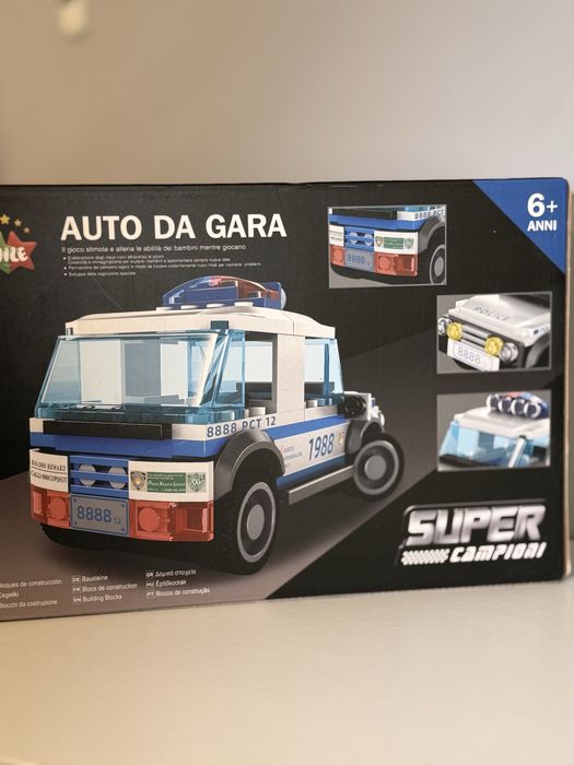 Lego carrinha da policia