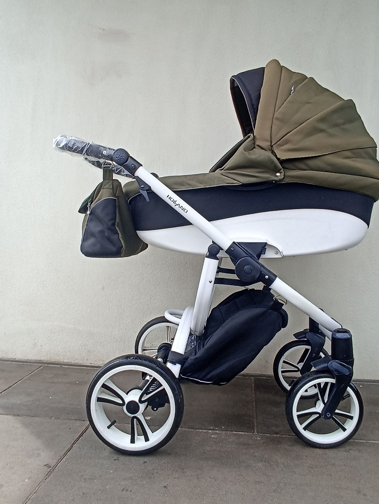 Wózek 2/1 Bebetto Holland gondola plus fotelik cybex