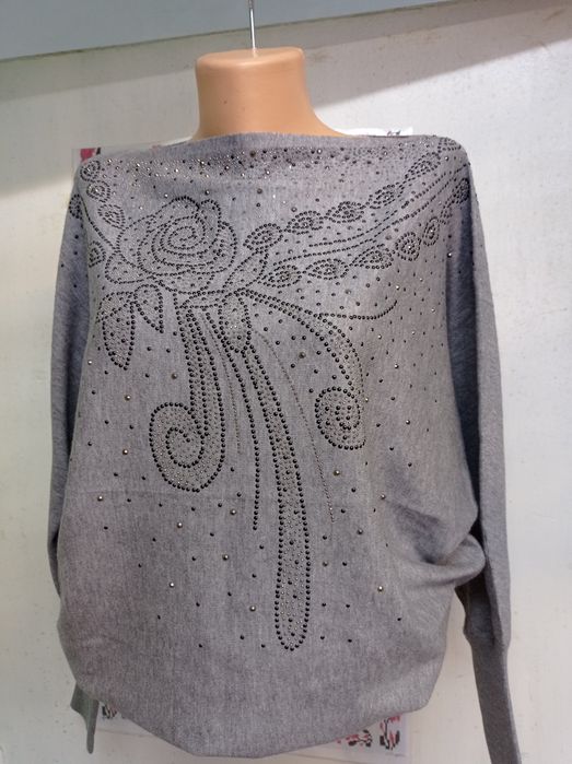 Кашемірова кофта-туніка