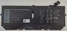 Oryginalna bateria Dell XPS 13" 9300, 9310 52Wh 722K, stan doskonały