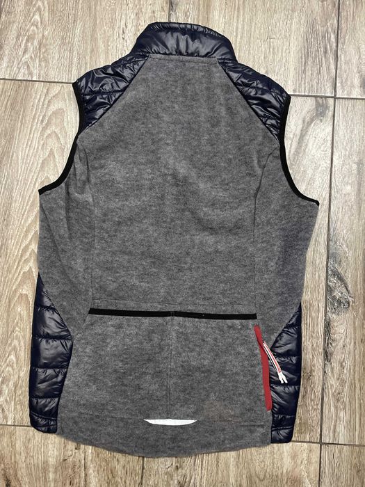 Męska Kamizelka kolarska CAFE DU CYCLISTE Albertine Merino Wool r. L