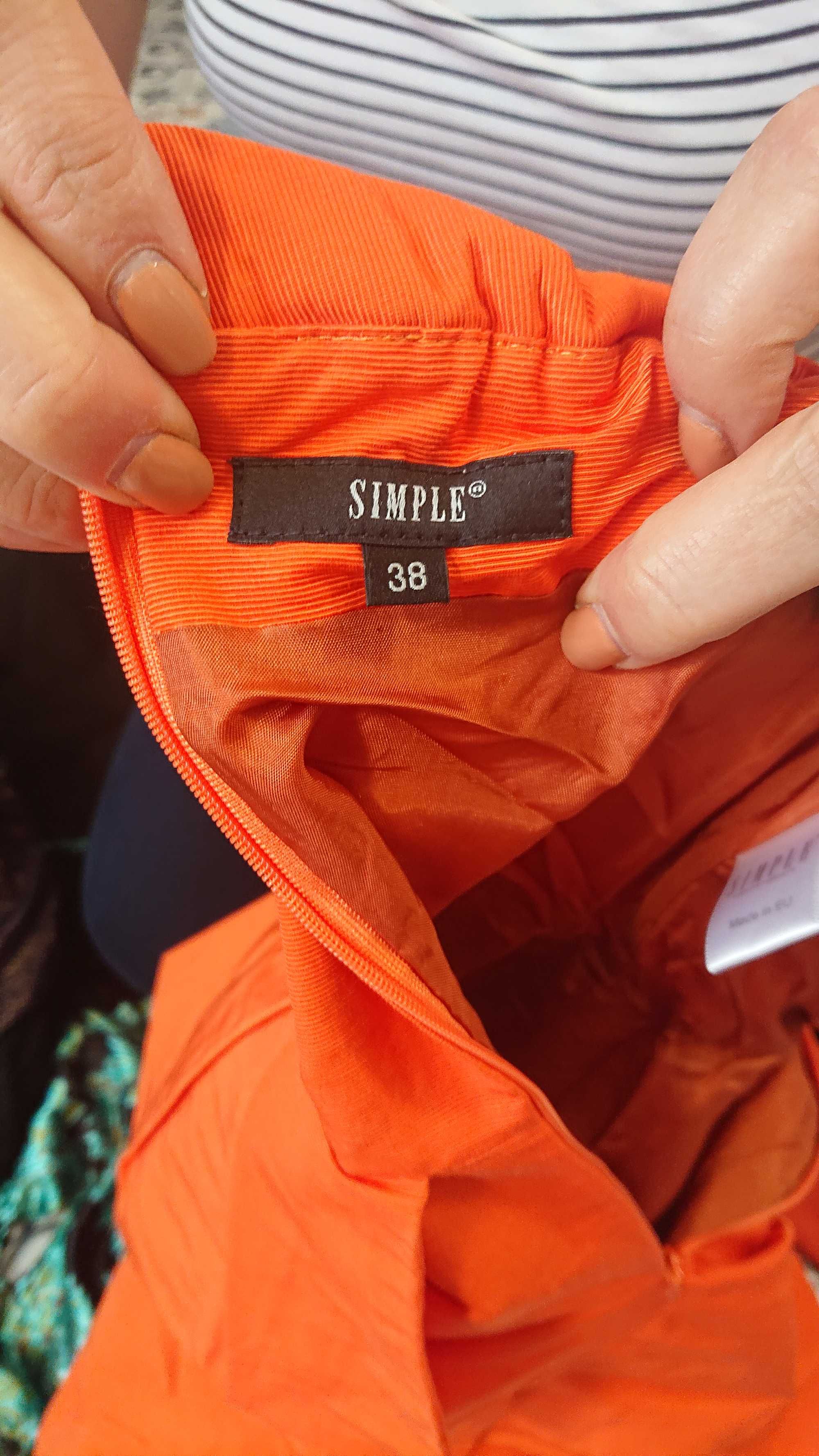 Sukienka marki SIMPLE wesele uroczystosć Sylwester święta - 36 38