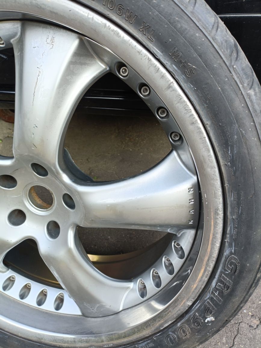 Felga KAHN 22 całe 5x120 koło 9Jx22H2 ET30 cb- 72,6 Autogrip 285/35ZR2