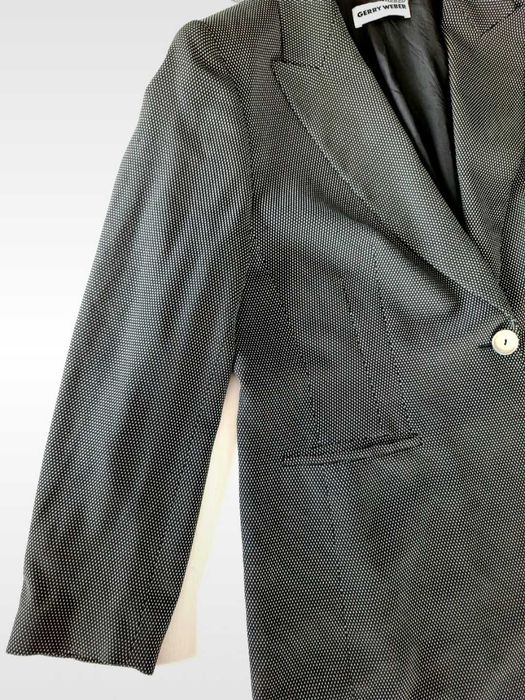 Marynarka żakiet płaszcz Gerry Weber r 44 XXL over size long czarna