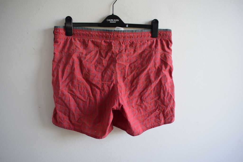 Adidas szorty spodenki czerwone kąpielowe s