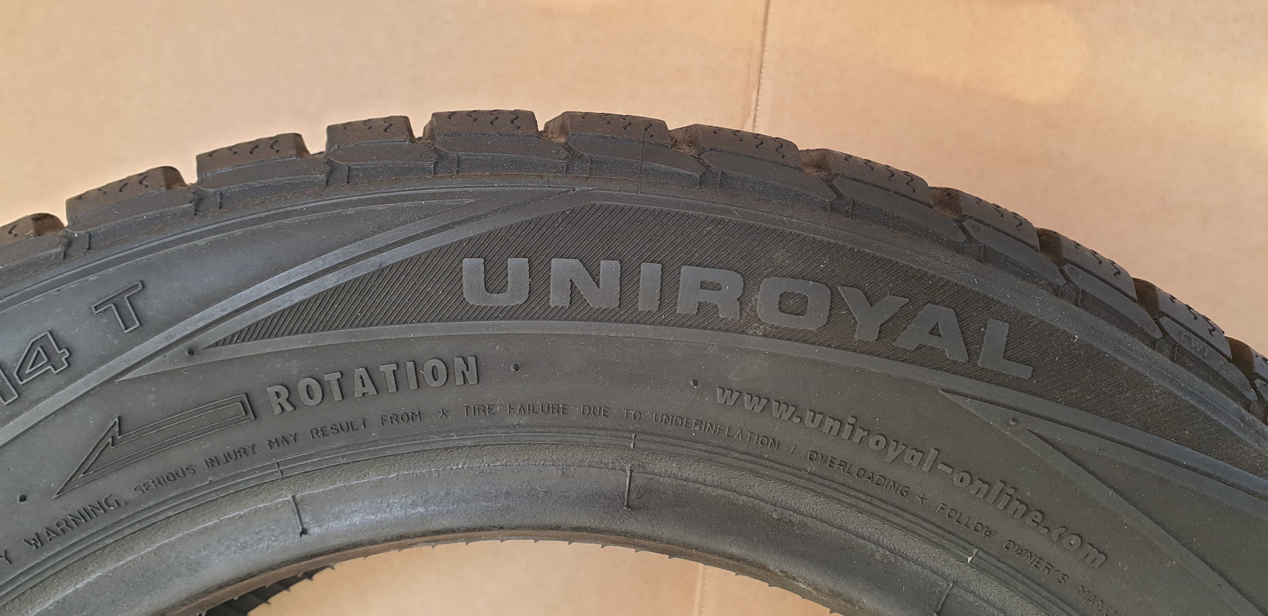 opona zimowa Uniroyal MS plus 5 165/65R14 97T pojedynka