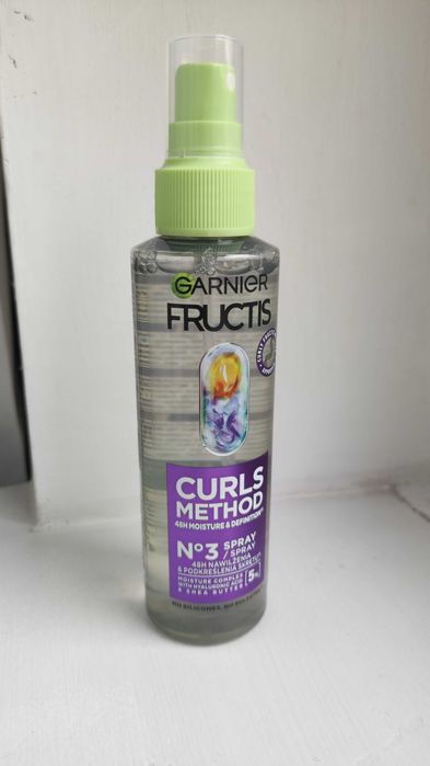 NOWY spray do loków Garnier Fructis Curls Method włosy kręcone