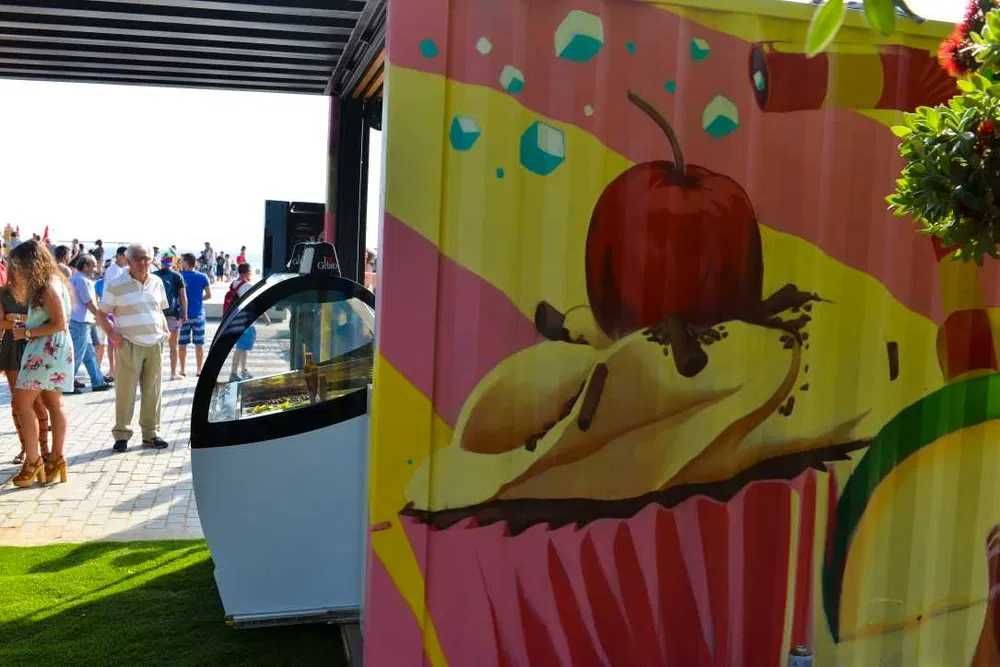 Contentor / Food Truck Coffee Shop, Gelato / Possibilidade de Renting