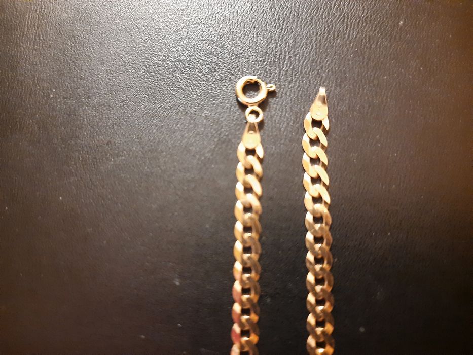 Złoty łańcuszek 375 ZŁOTY łańcuch 50cm HIT!!!