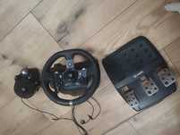 Logitech g920 with pedals and shifter