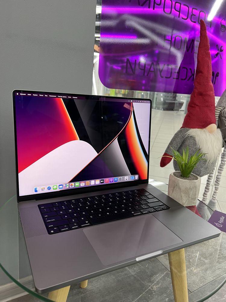 MacBook Pro 16” M1 Pro 2021 16/512SSD Space Gray (70циклів)