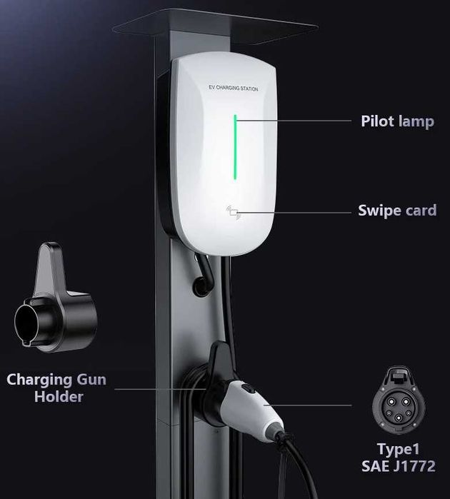 Ładowarka do samochodu 7 KW jednofazowa