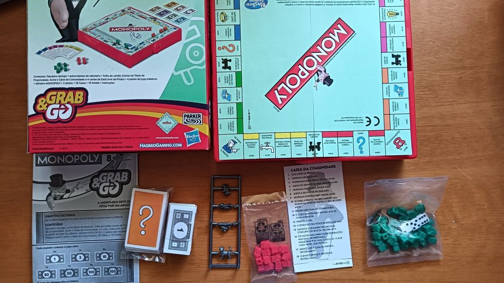 jogo de tabuleiro, monopoly em Português