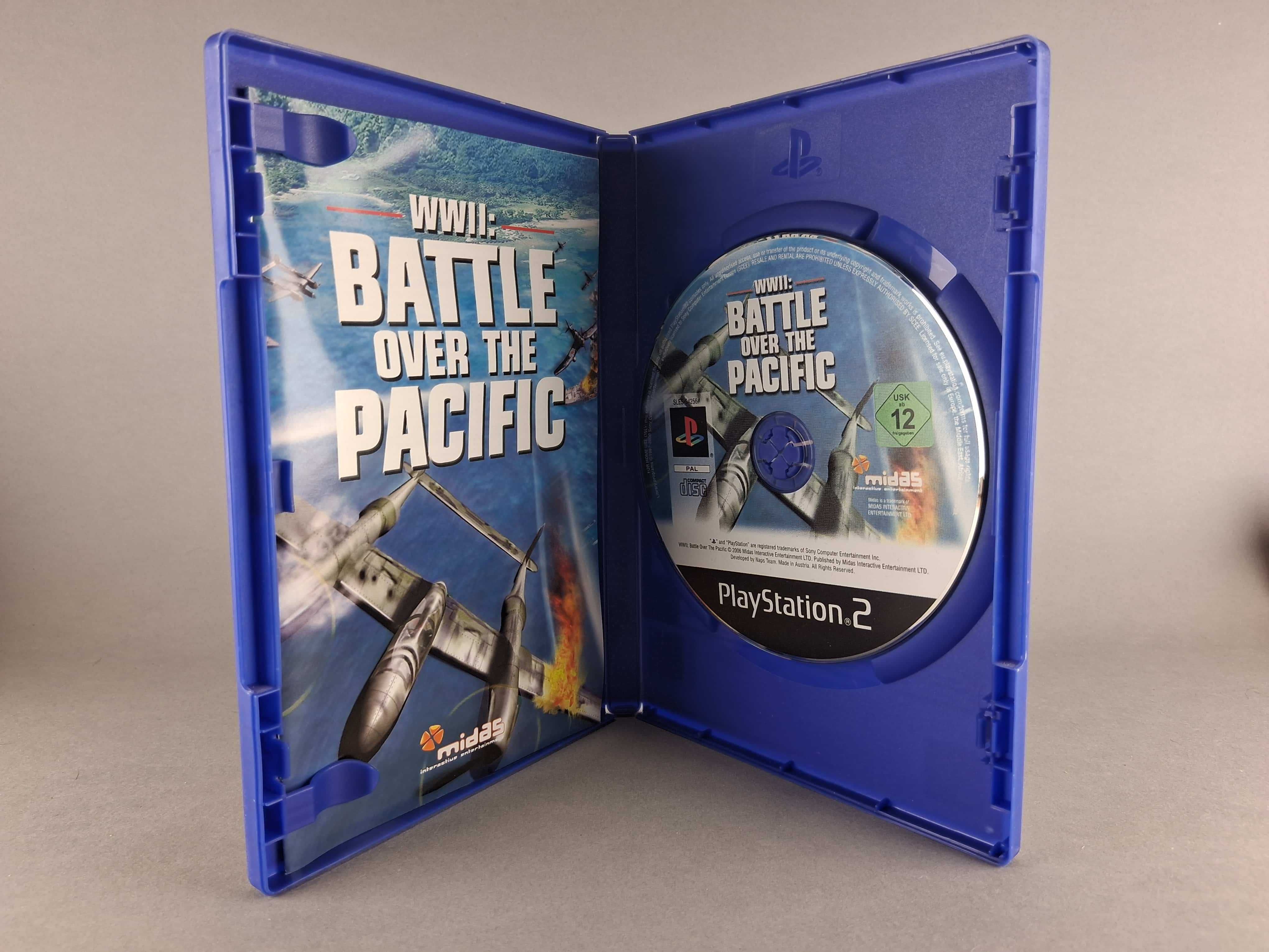 N059 WWII: Battle Over the Pacific PlayStation 2 PS2 Game PAL Komplet