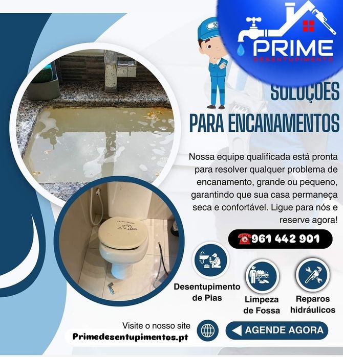 Desentupimento e Canalizações