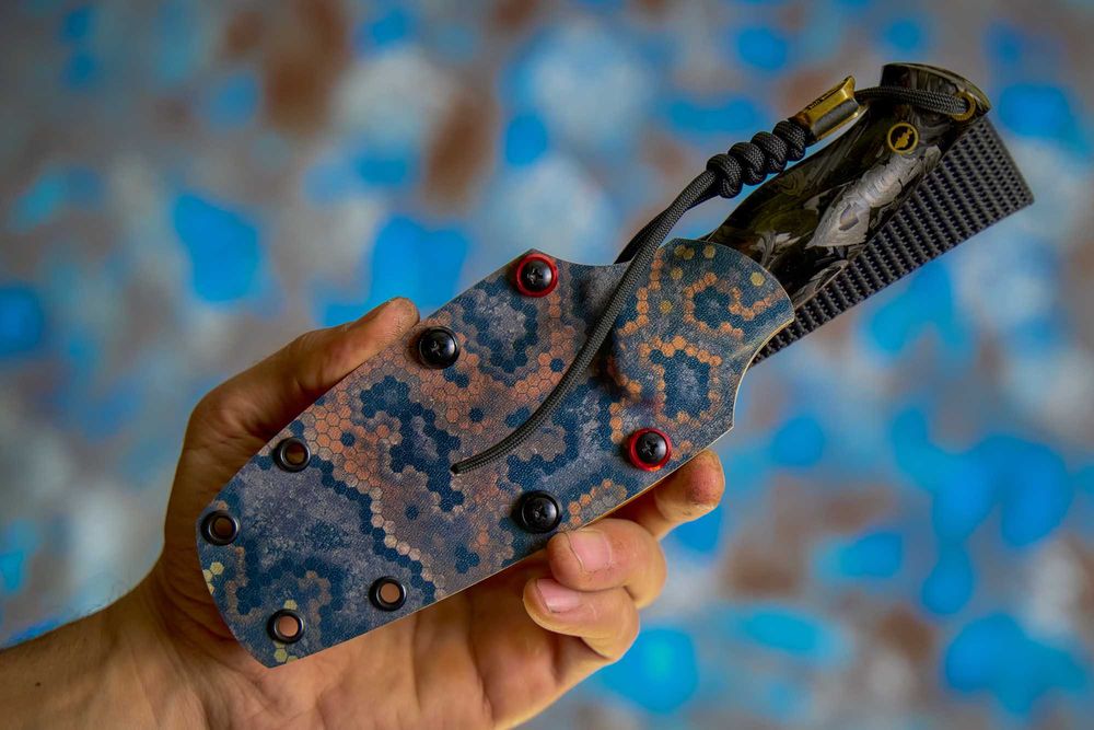 Ніж ручної роботи  із преміум матеріалів та сталі CPM MagnaCut