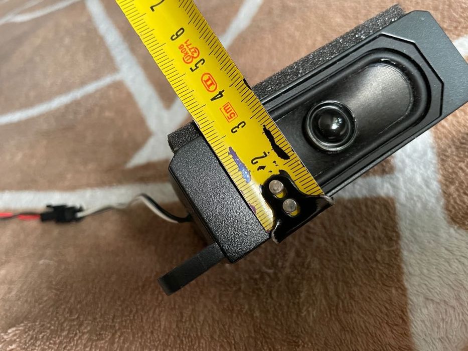 głośniki z demontażu, 2szt,  11W, 4ohm z kabelkami, sprawne