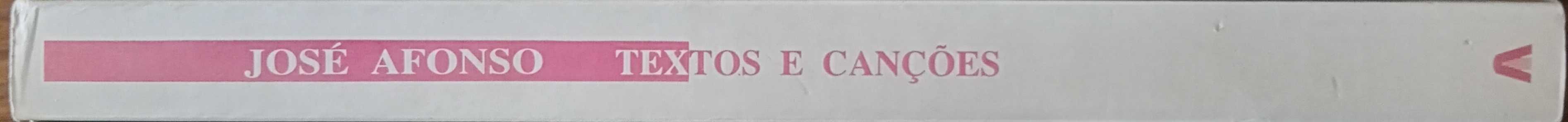 José Afonso	- - -		Textos e Canções	- - - - -	Livro