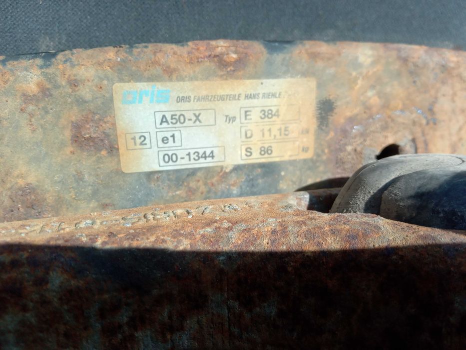 Hak Holowniczy Oris Elektryczny + Tabliczka Opel Vectra C Kombi itp.