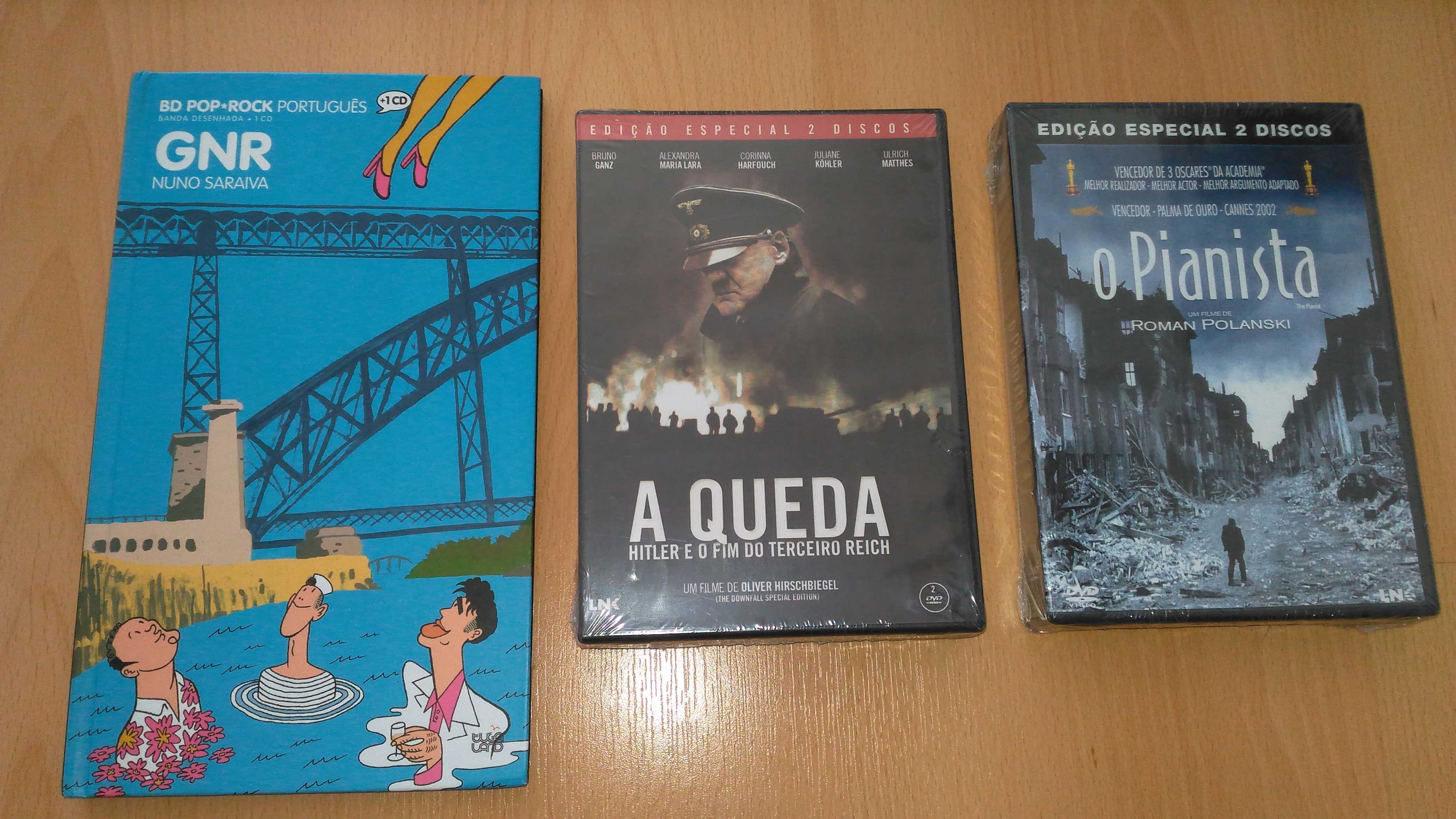 Dvds e cd em ótimo estado