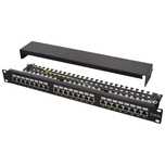 Patch panel STP 19" 24x RJ45 kat.5e tacka