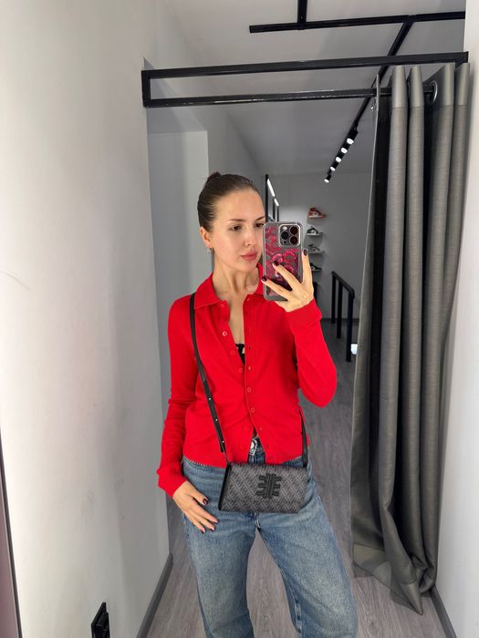 Кофта mango червона