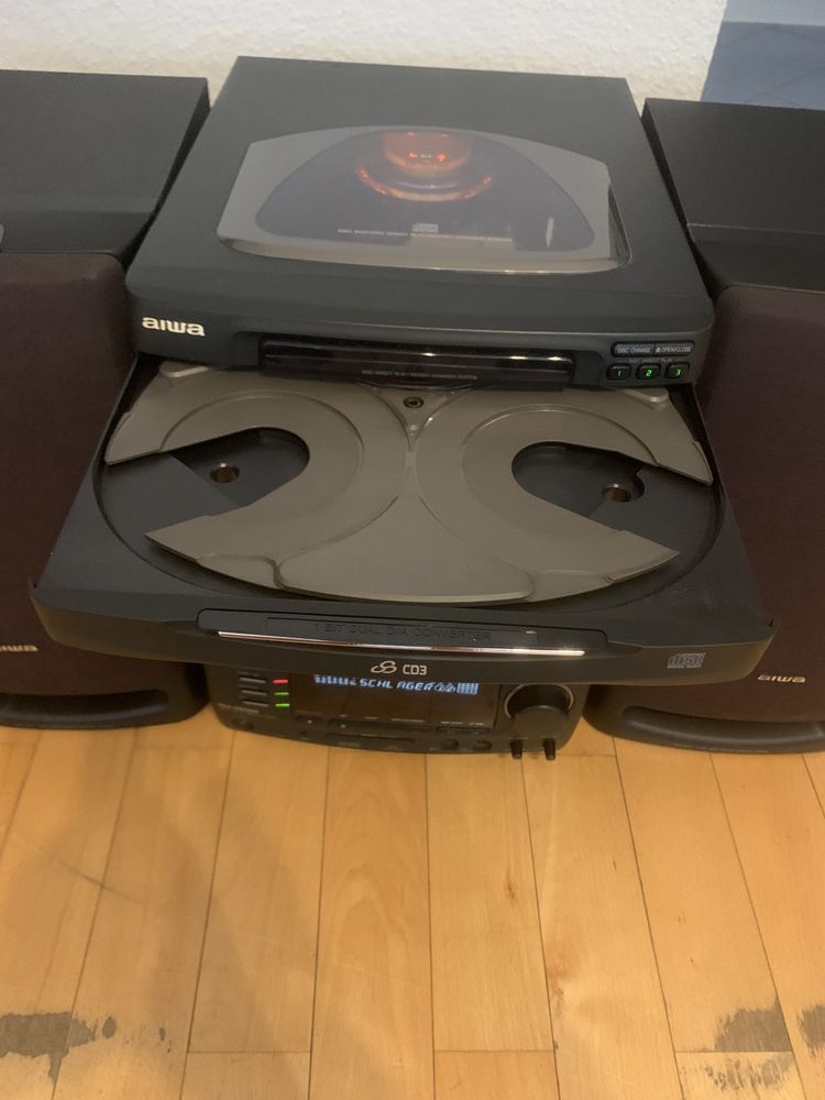 музыкальный цент на 3 диска aiwa RX  N656