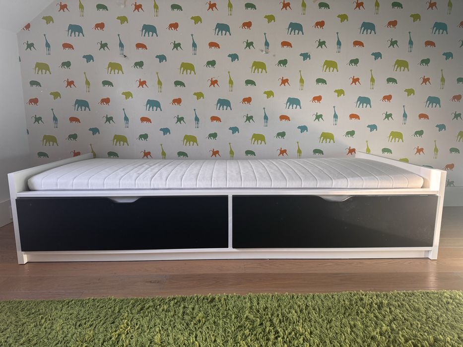 Łóżko Ikea z materacem 90x200