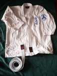 Kimono Kyokushin - białe 160 cm - karate / judo / aikido