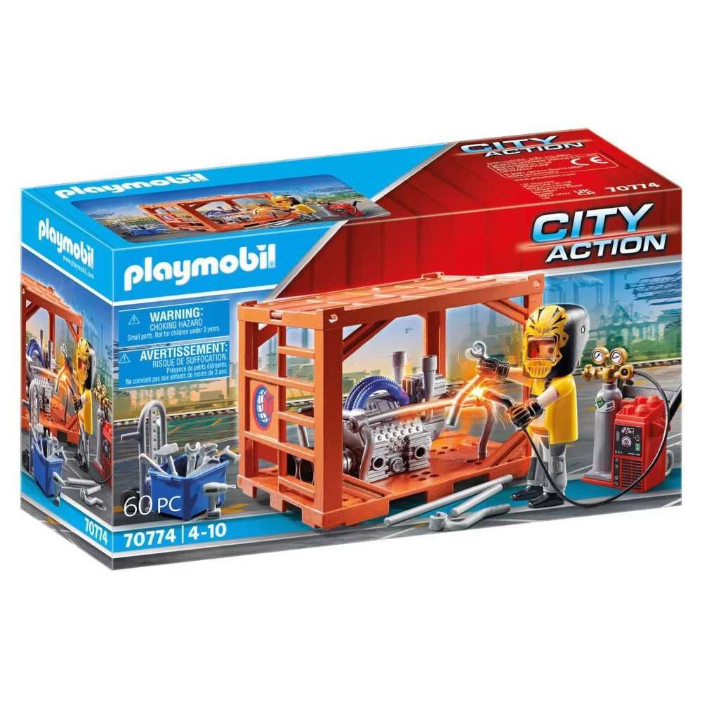 PLAYMOBIL - Produkcja kontenerów 70774