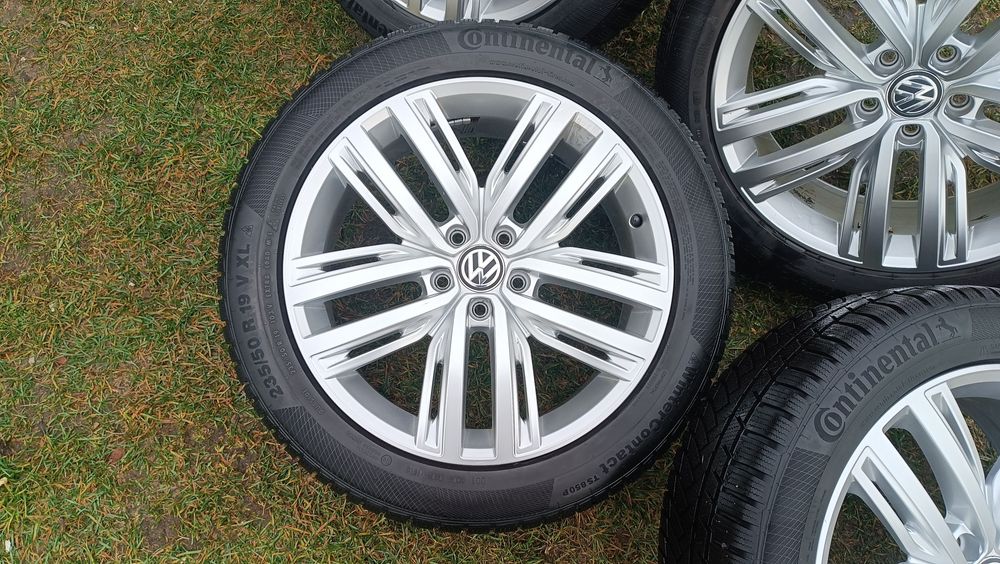 Kola zimowe 19 cali  5x112 + opony Continental 235/50r19 xl